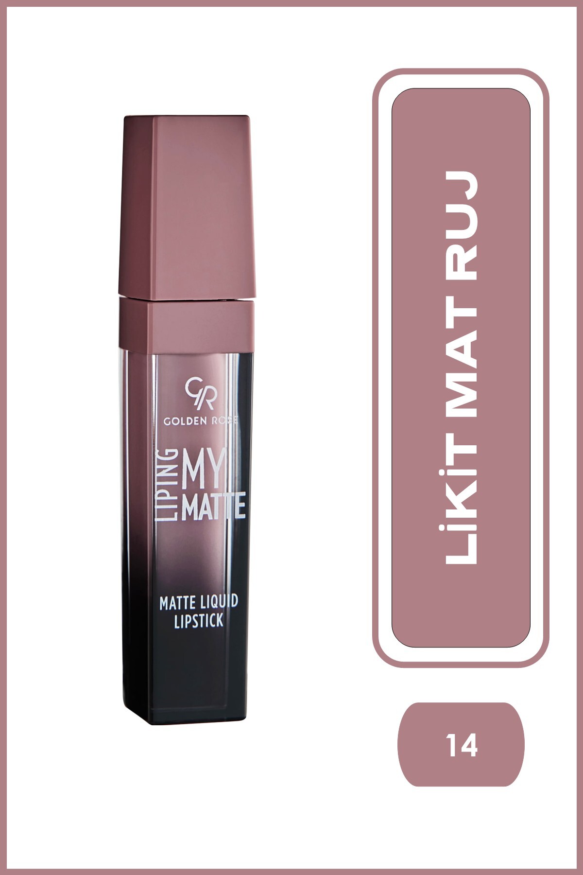 Golden Rose My Matte Lıp Ink No:14-