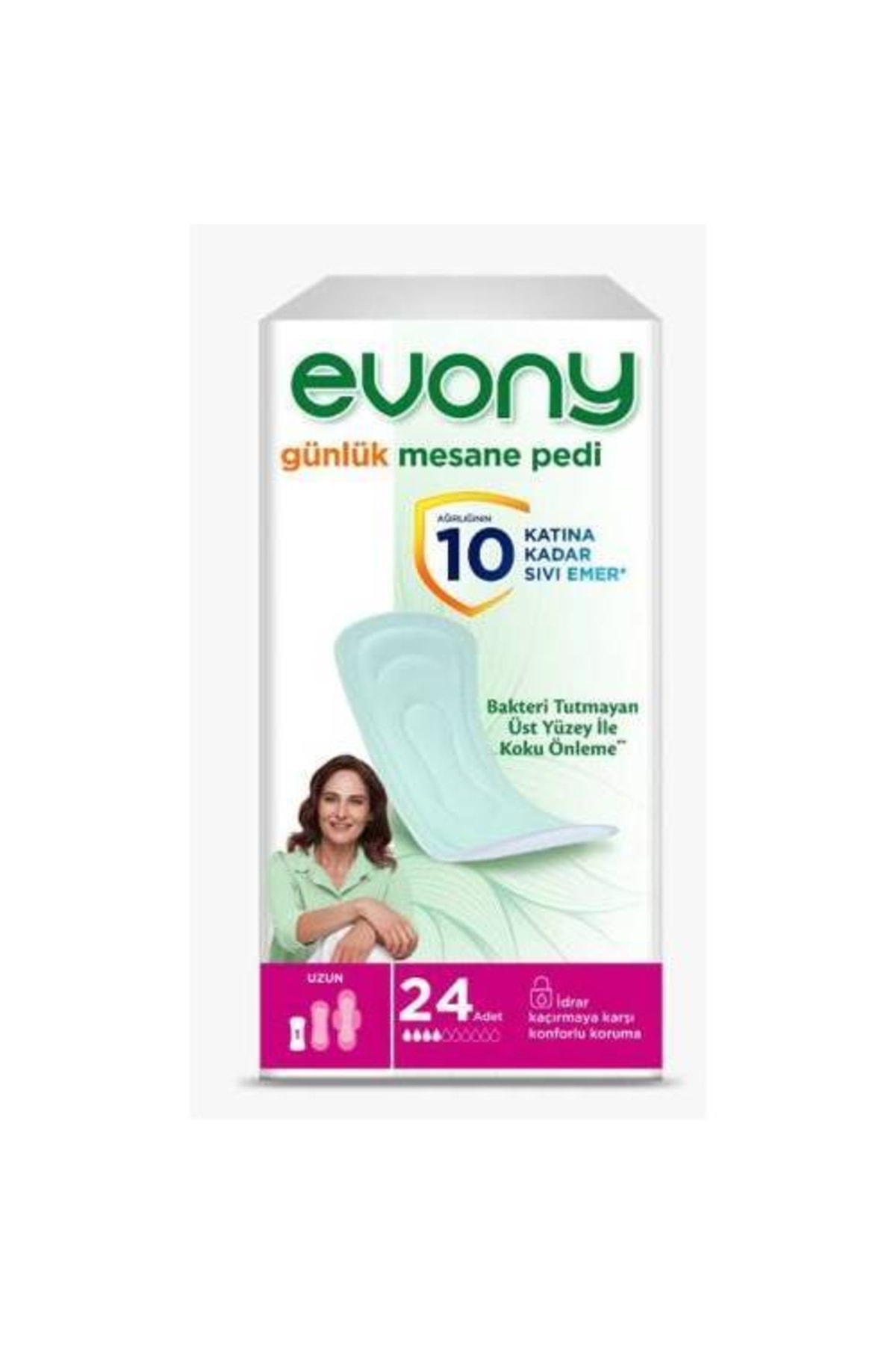 Evony Günlük Mesane Pedi Uzun 24-