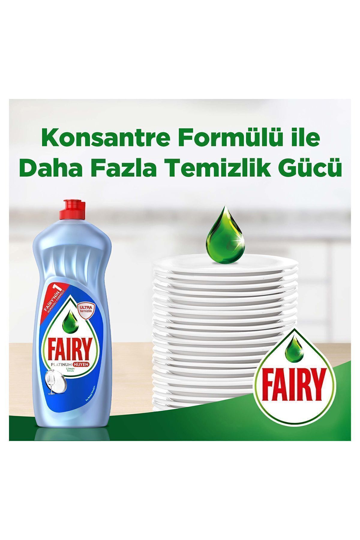 FAİRY PLATİNUM HİJYEN SIVI BULAŞIK DETERJANI 1500-