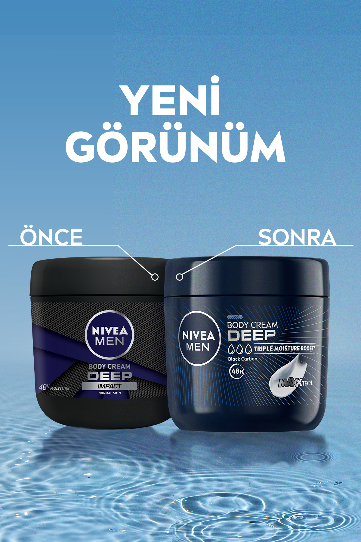 Nivea Men El Ve Vücut Kremi Deep Impact 400 Ml,-