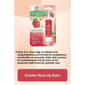 Golden Rose Çilekli Dudak Balsamı Spf 15 No: 04-