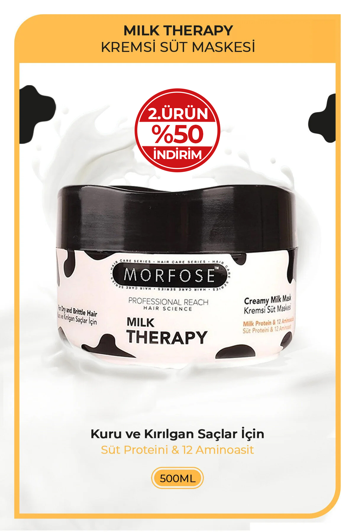 Morfose Milk Theraphy Maske 500ml-