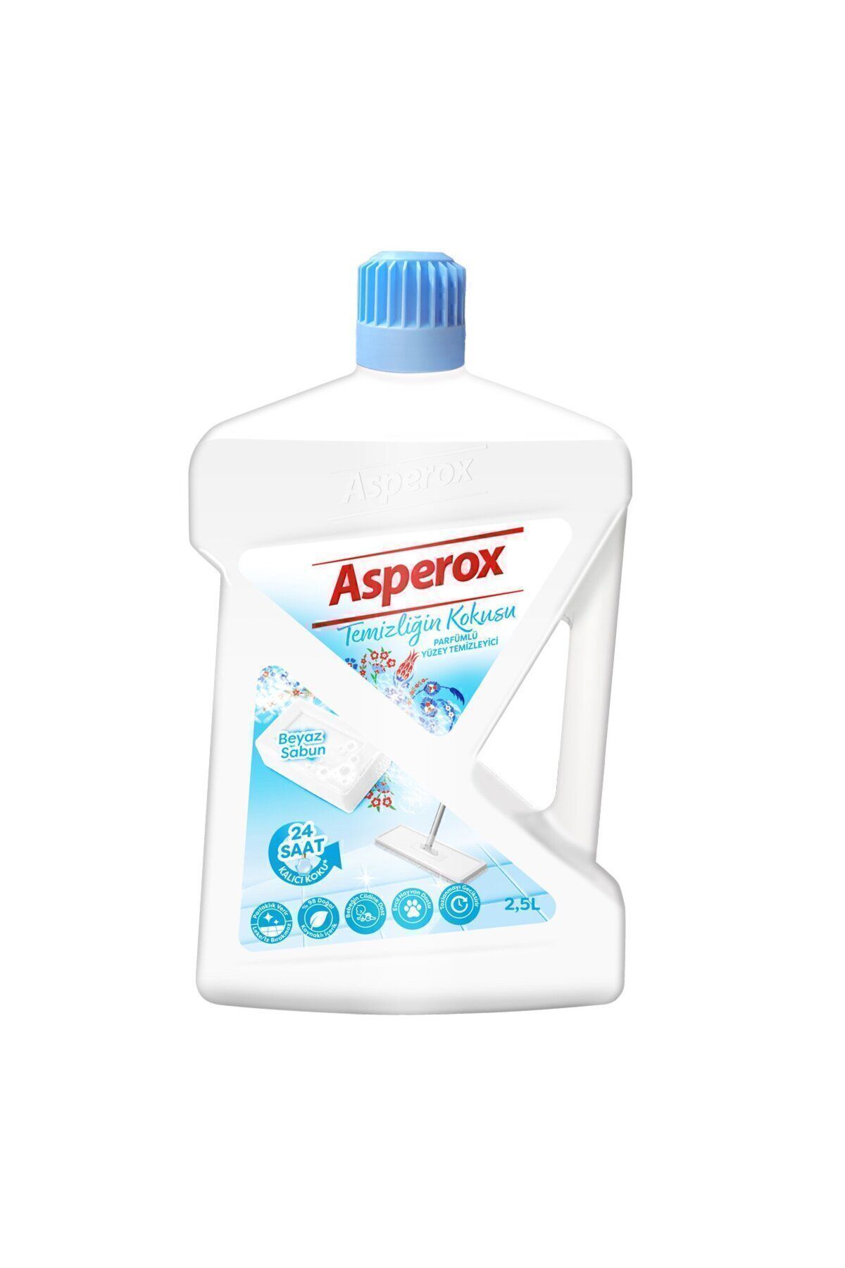 ASPEROX YÜZEY TEMİZLEYİCİ BEYAZ SABUN 2500ML-