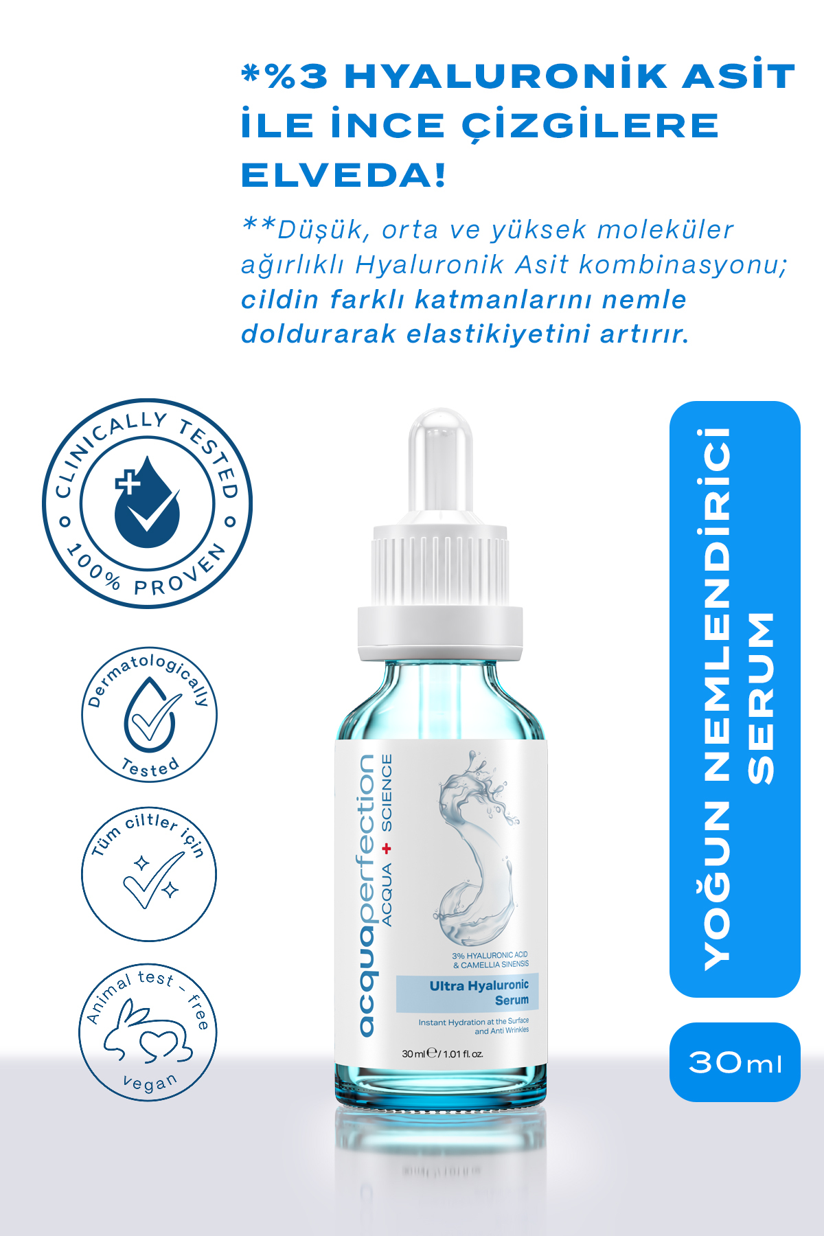 Acqua Perfection Ultra Yoğun Nemlendirme %3Hyaluno-