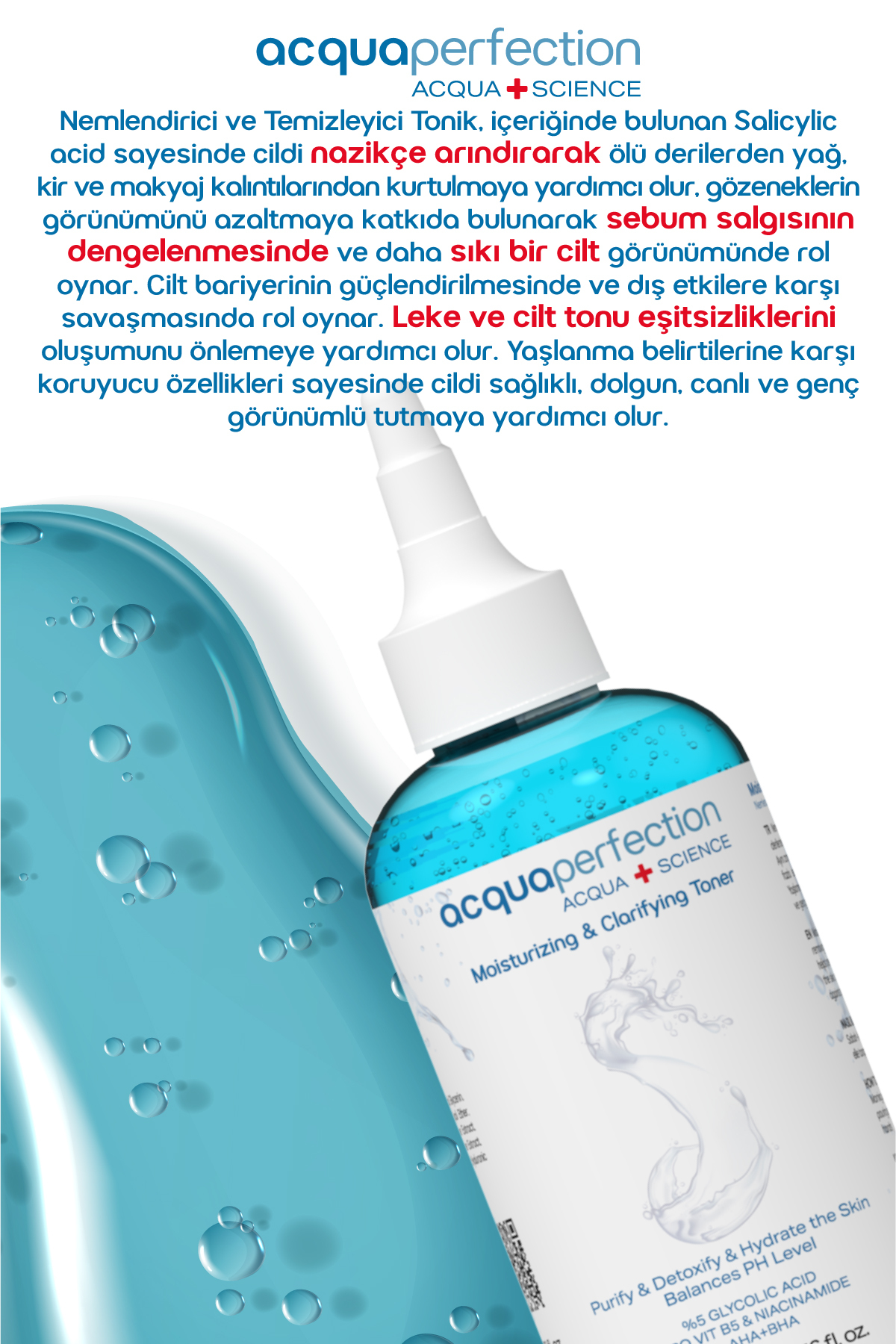 Acqua Perfection Gözenek Temizleyici Tonik 200ml-