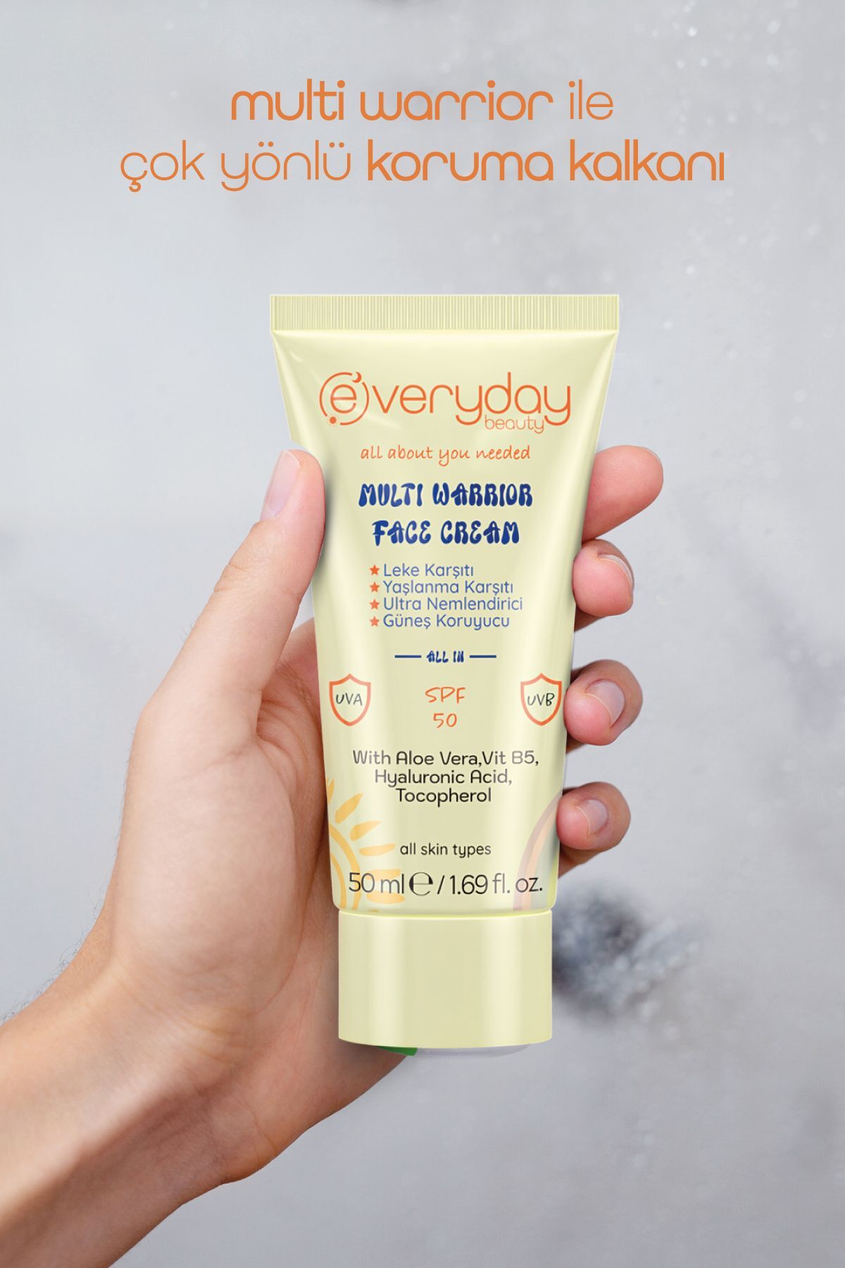 EVERY BEAUTY MULTİ WARRİOR SPF50 LEKE KARŞITI 50ML-