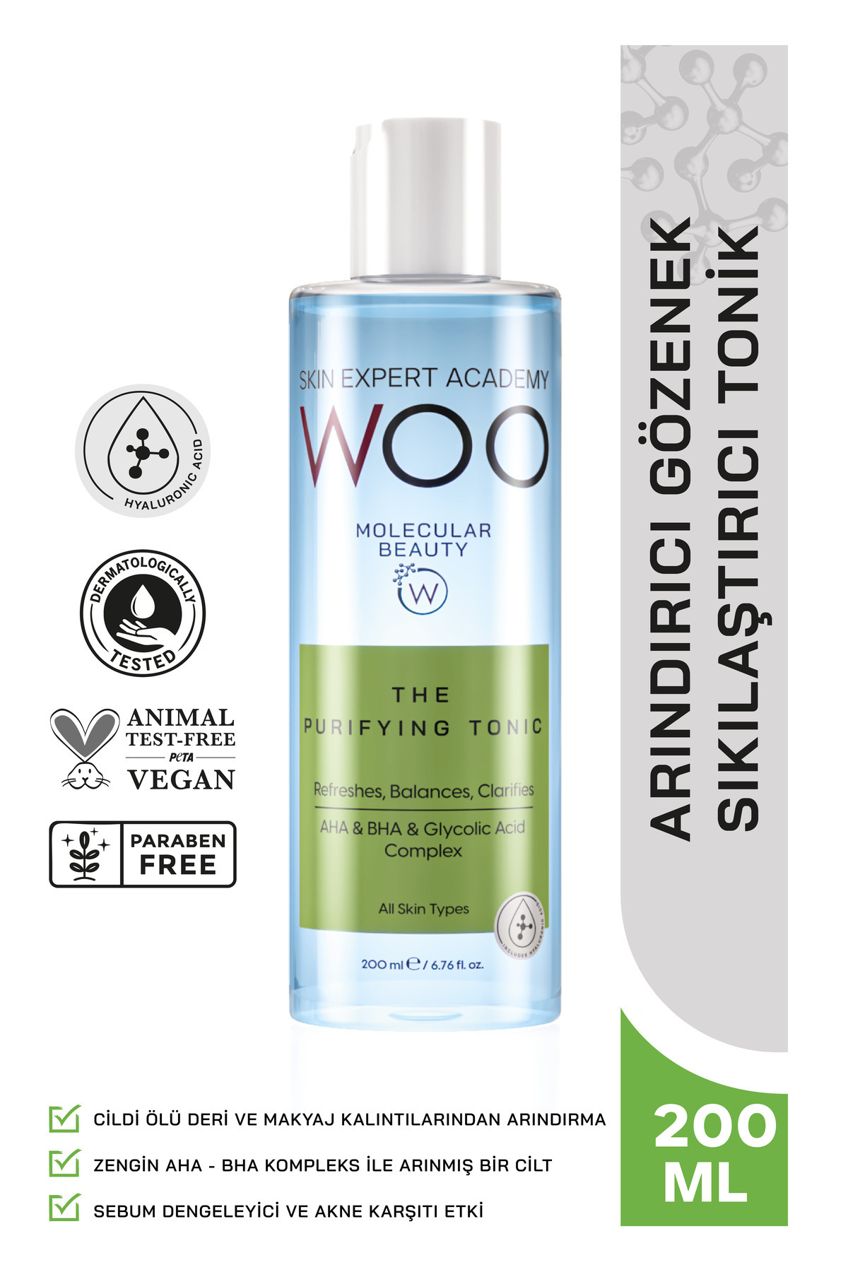 Woo The Purifying Tonic 200 ml-