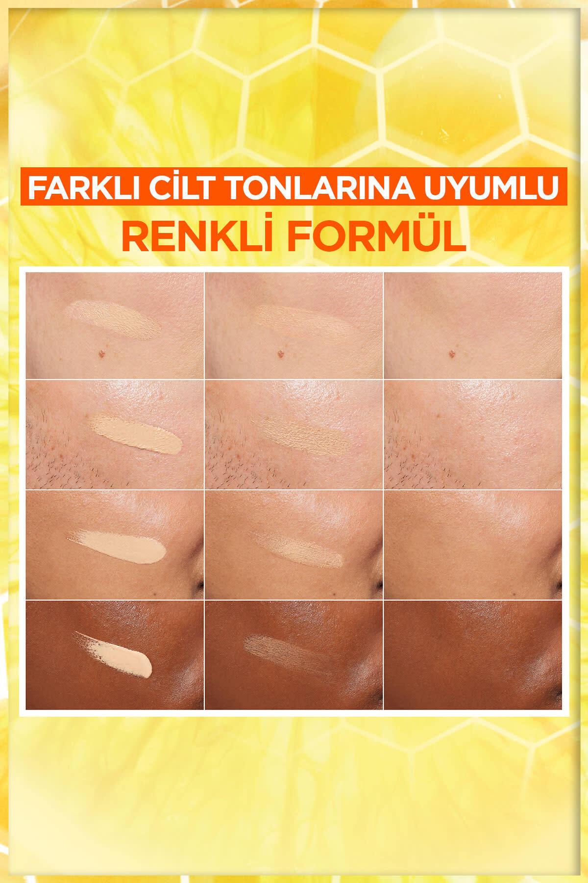 Garnier C Vitamini Parlak Güneş Koruyucu Işıltılı-