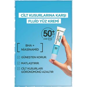 Garnier Saf ve Temiz Bha Niasinamid Güneş Koruyucu-