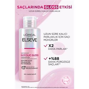 Elseve Glycolic Gloss Parlaklığı Saça Mühürleyen-