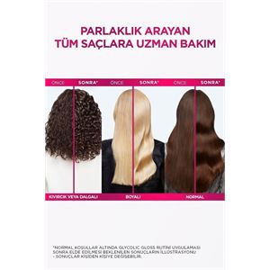 Elseve Glycolic Gloss Parlaklığı Saça Mühürleyen-