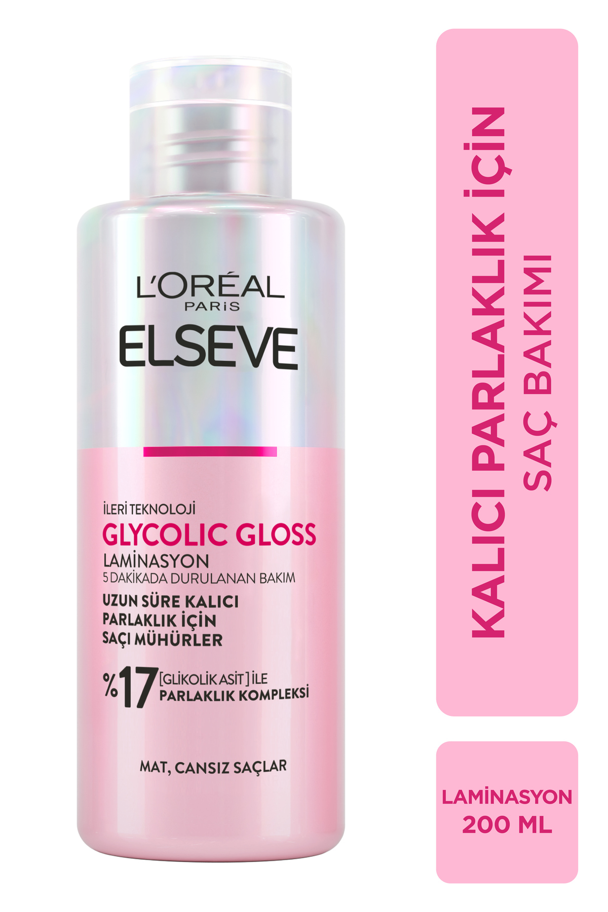 Elseve Glycolic Gloss Parlaklığı Saça Mühürleyen-