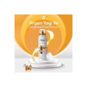 Dove Köpük Duş Jeli Argan Yağı 10 Kat Daha Yoğun K-