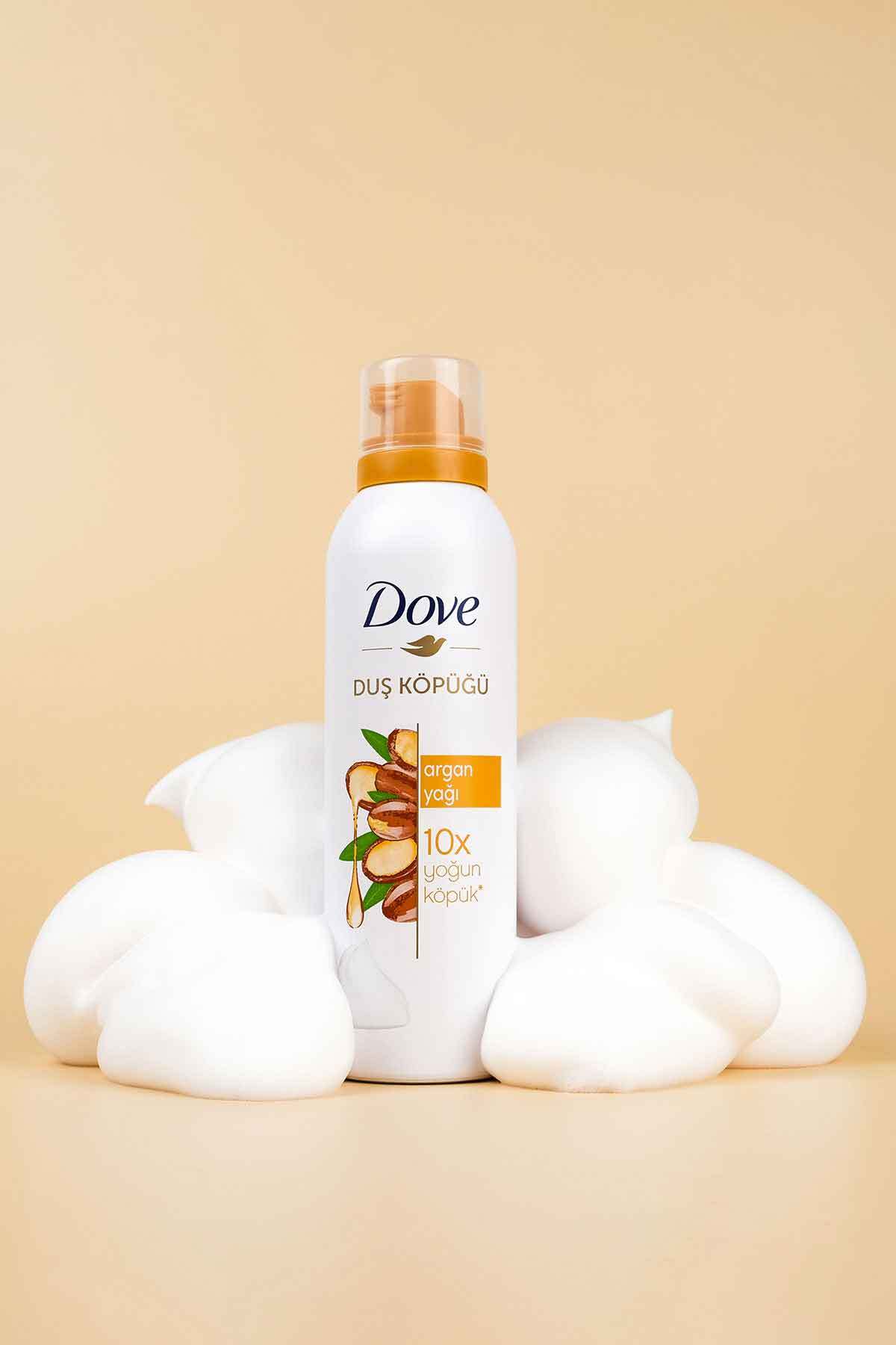 Dove Köpük Duş Jeli Argan Yağı 10 Kat Daha Yoğun K-