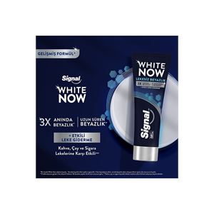 Signal White Now Leke Karşıtı Kahve Ve Sigara Içen-