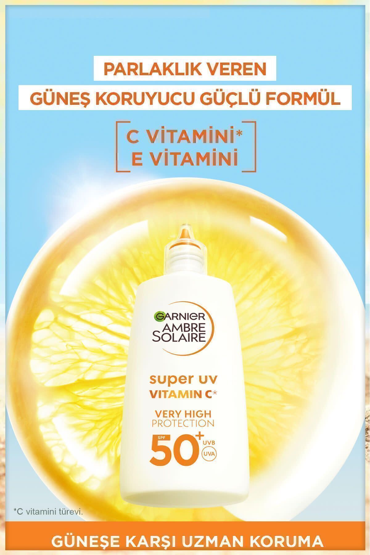 Garnier Ambre Solaire Super UV C Vitamini Koyu Lek-