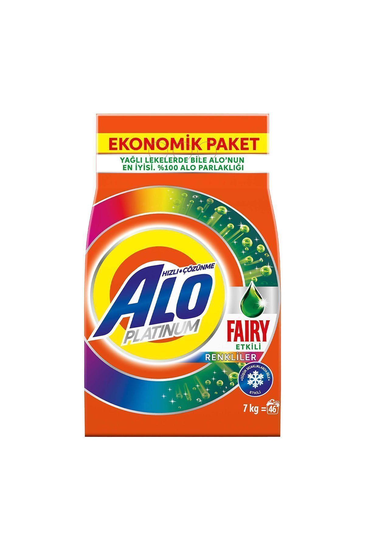 ALO PLATİNUM 7 KG FAİRY ETKİLİ RENKLİLER HIZLI ÇÖZ-
