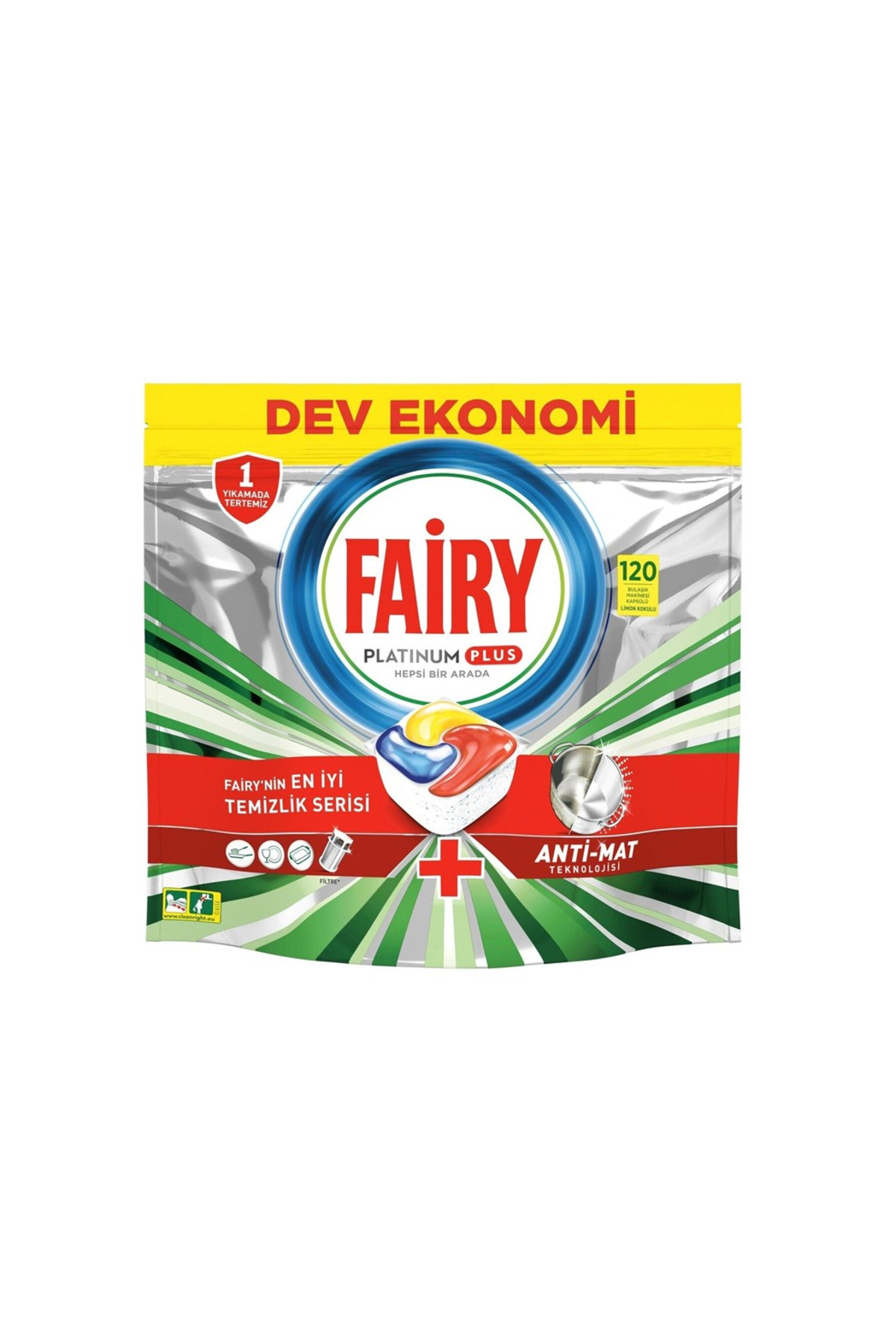 FAİRY PLATİNUM PLUS 40 YIKAMA BULAŞIK MAKİNESİ DET-