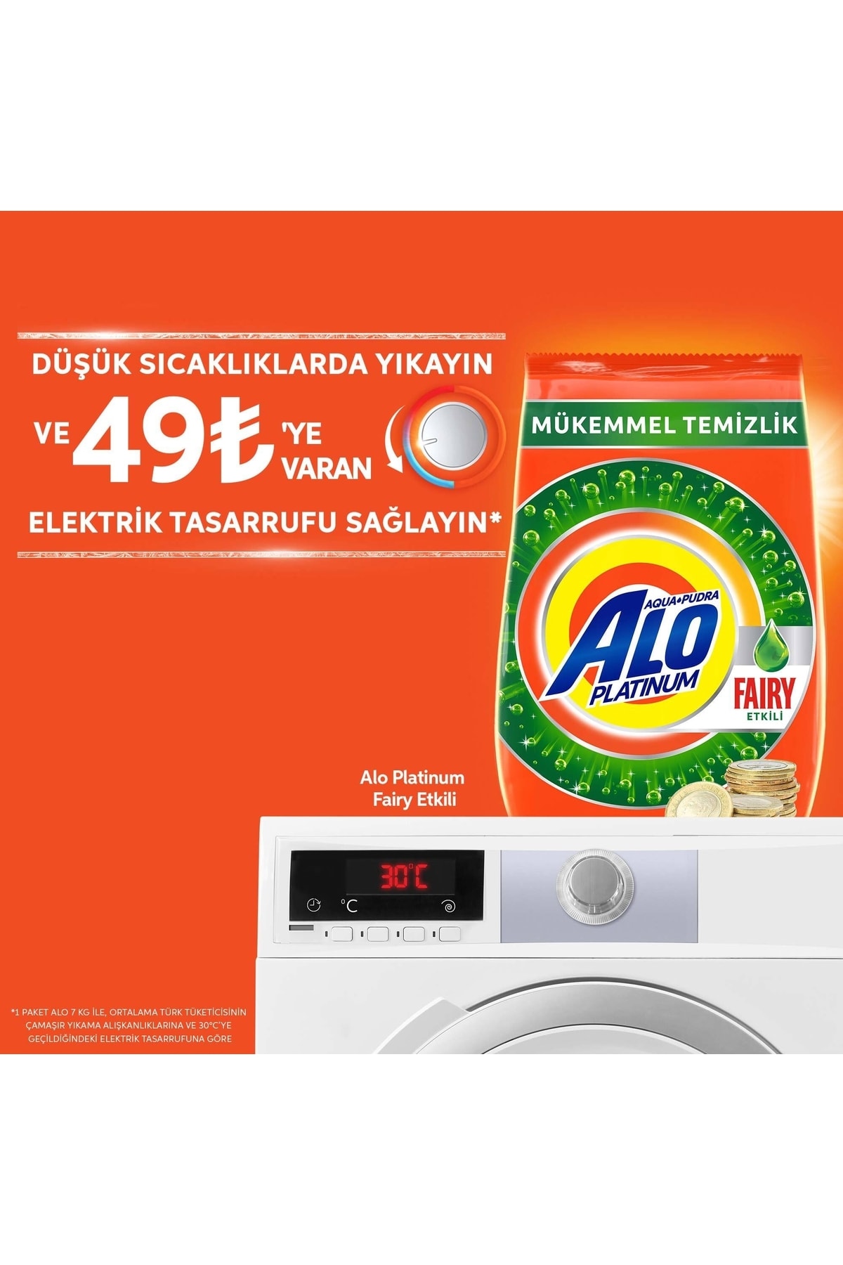 ALO PLATİNUM 6 KG FAİRY ETKİLİ BEYAZLAR AQUAPUDRA-
