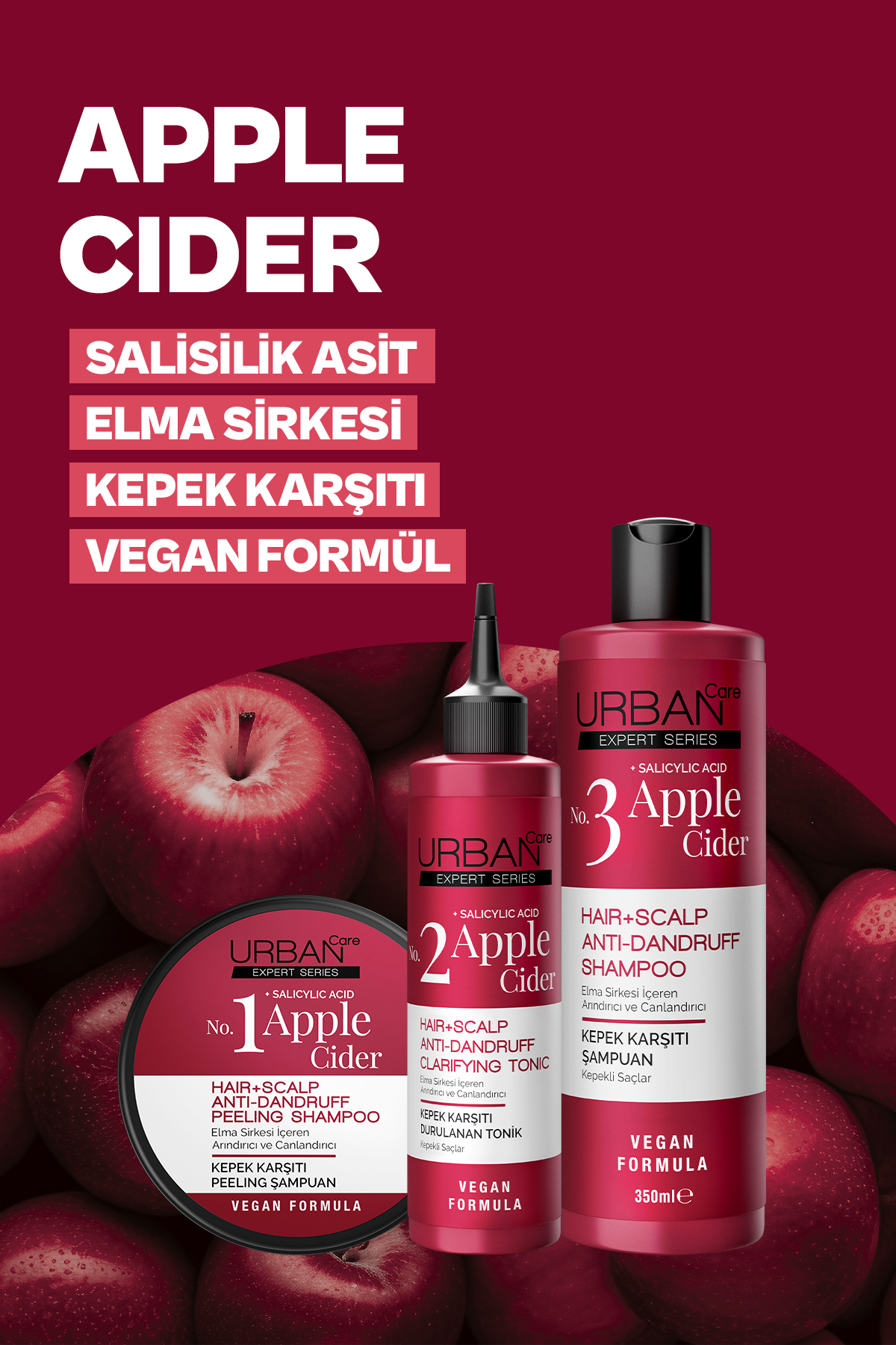 Urban Care No.3 Expert Apple Cider Kepek Karşıtı Ş-