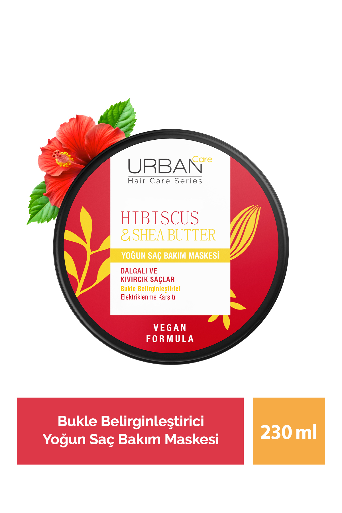 Urban Care Hibiscus & Shea Butter Kıvırcık Ve Dalg-