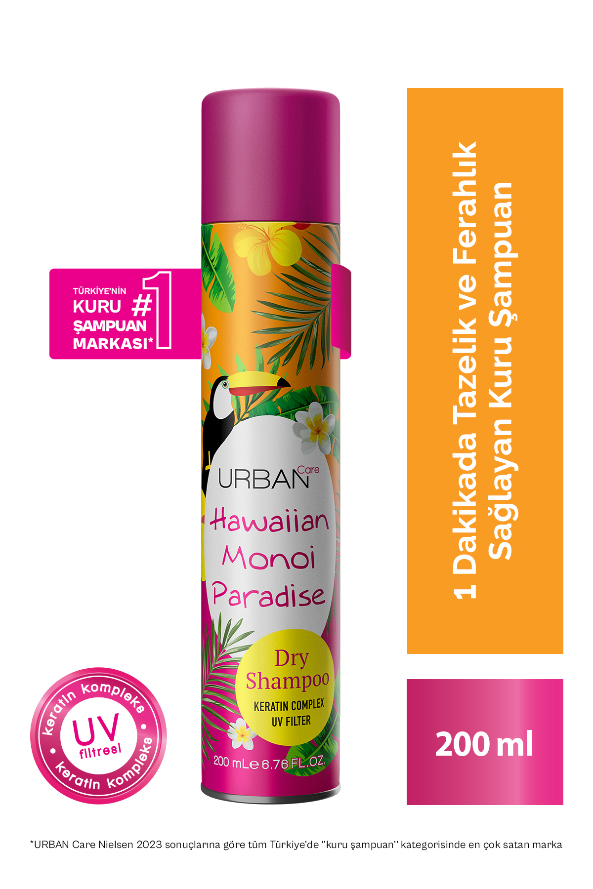 Urban Care Hawaiian Monoi Paradise Kuru Şampuan 20-