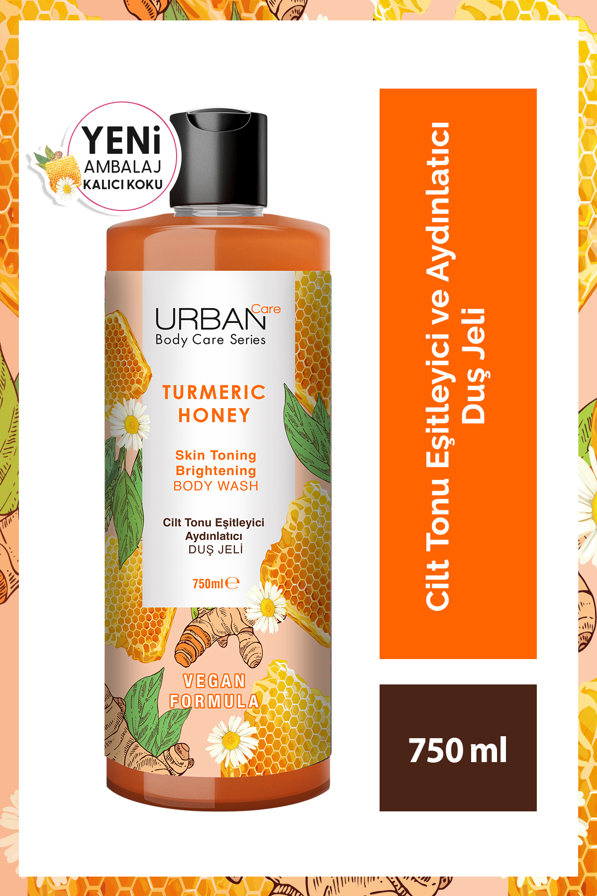 Urban Care Body Series Turmeric Honey Duş Jeli 750-