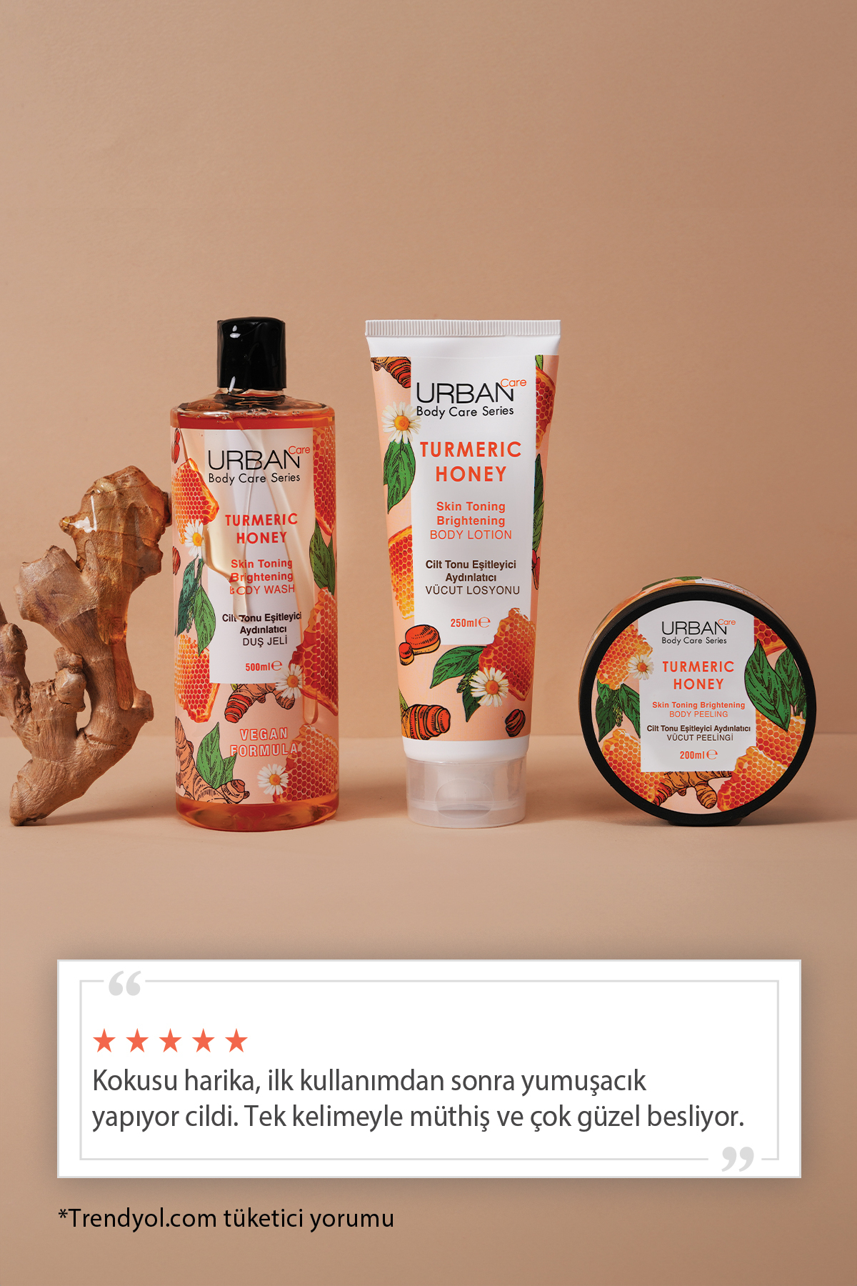 Urban Care Body Series Turmeric Honey Duş Jeli 750-