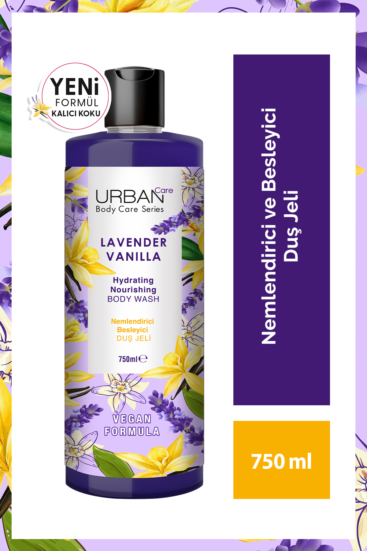 Urban Care Body Series Lavender Vanilla Duş Jeli 7-