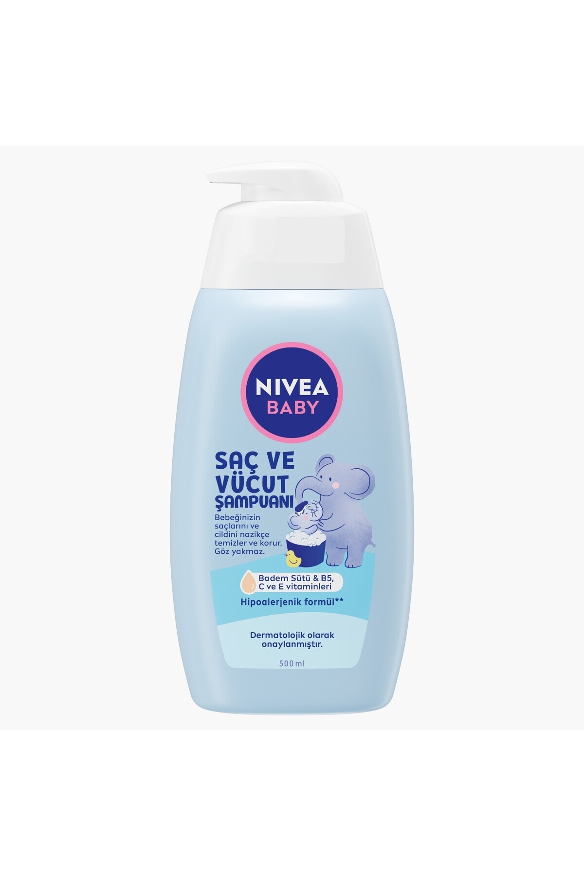 NİVEA BABY SAÇ VE VÜCUT ŞAMPUANI 500ML-