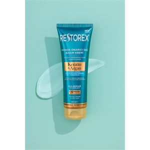 RESTOREX KERATİN & ARGAN ONARICI SAÇ BAKIM KREMİ 2-