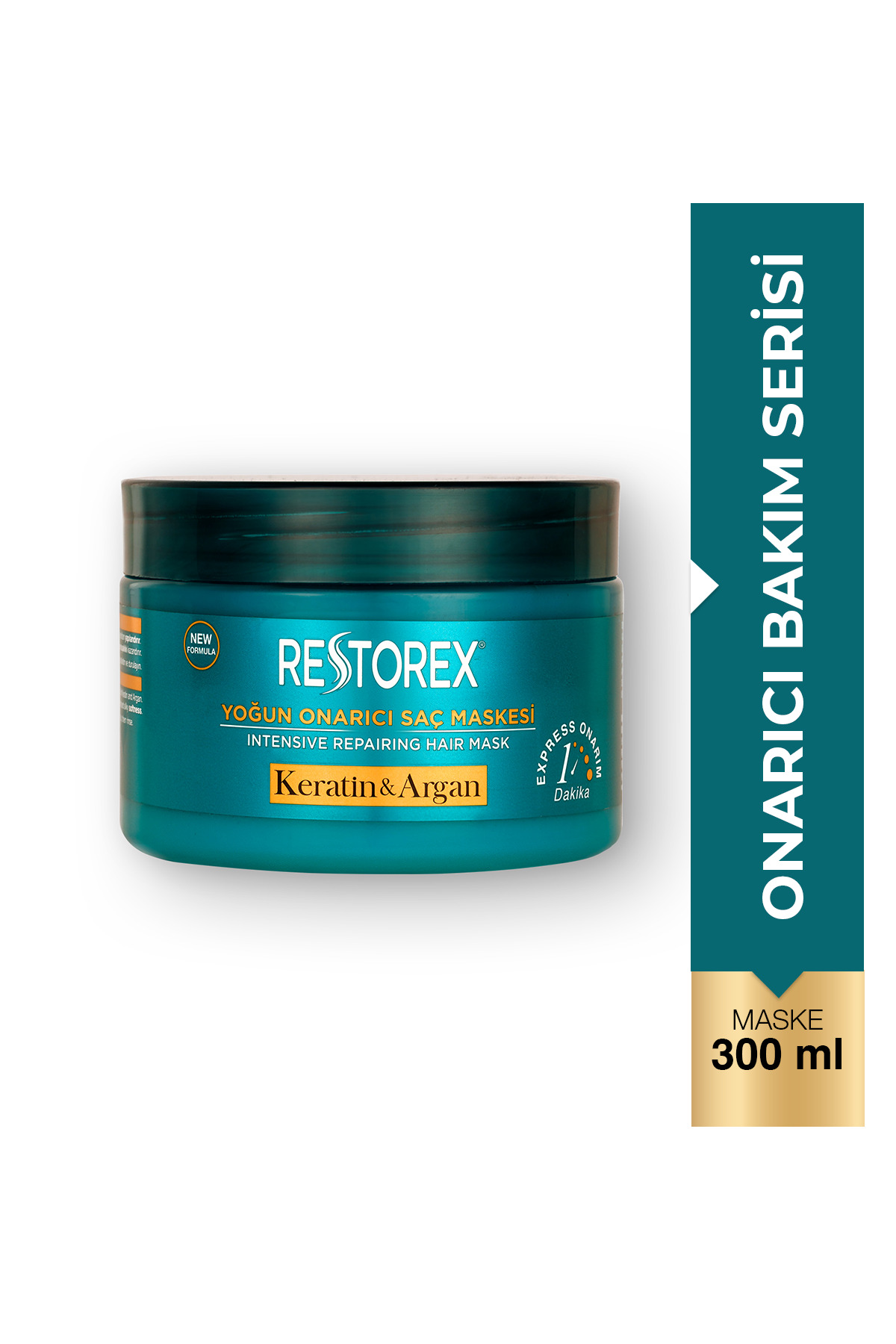 Restorex Keratin & Argan Onarıcı Bakım Maske 300 M-