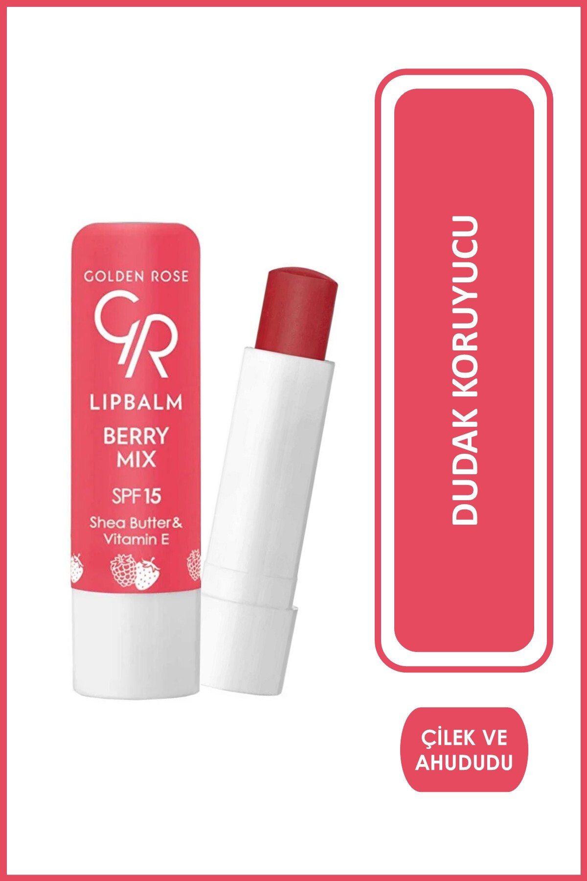 Lip Balm No: 09 Berry Mix - Dudak Bakım Kremi ve N-