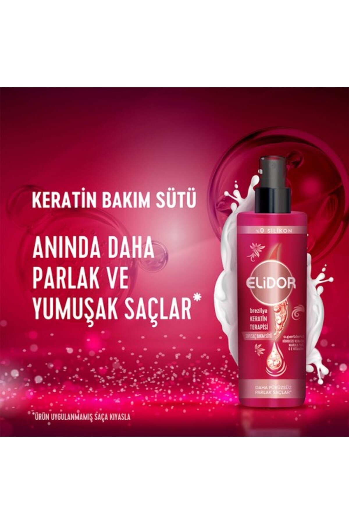 ELİDOR SIVI SAÇ BAKIM SÜTÜ 200 ML KERATİN MARULA-