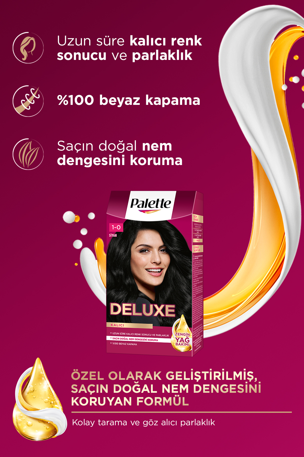 Palette Deluxe 1-0 Siyah-