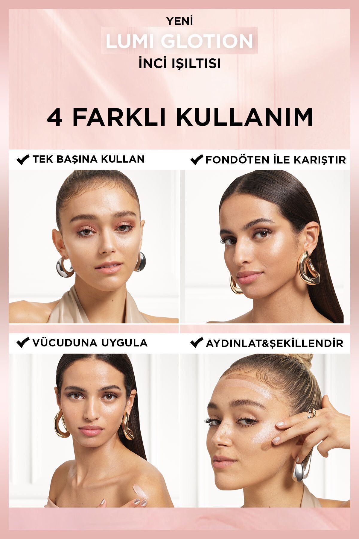 LOreal Paris Glotion All-In-One Doğal Işıltı 901 --