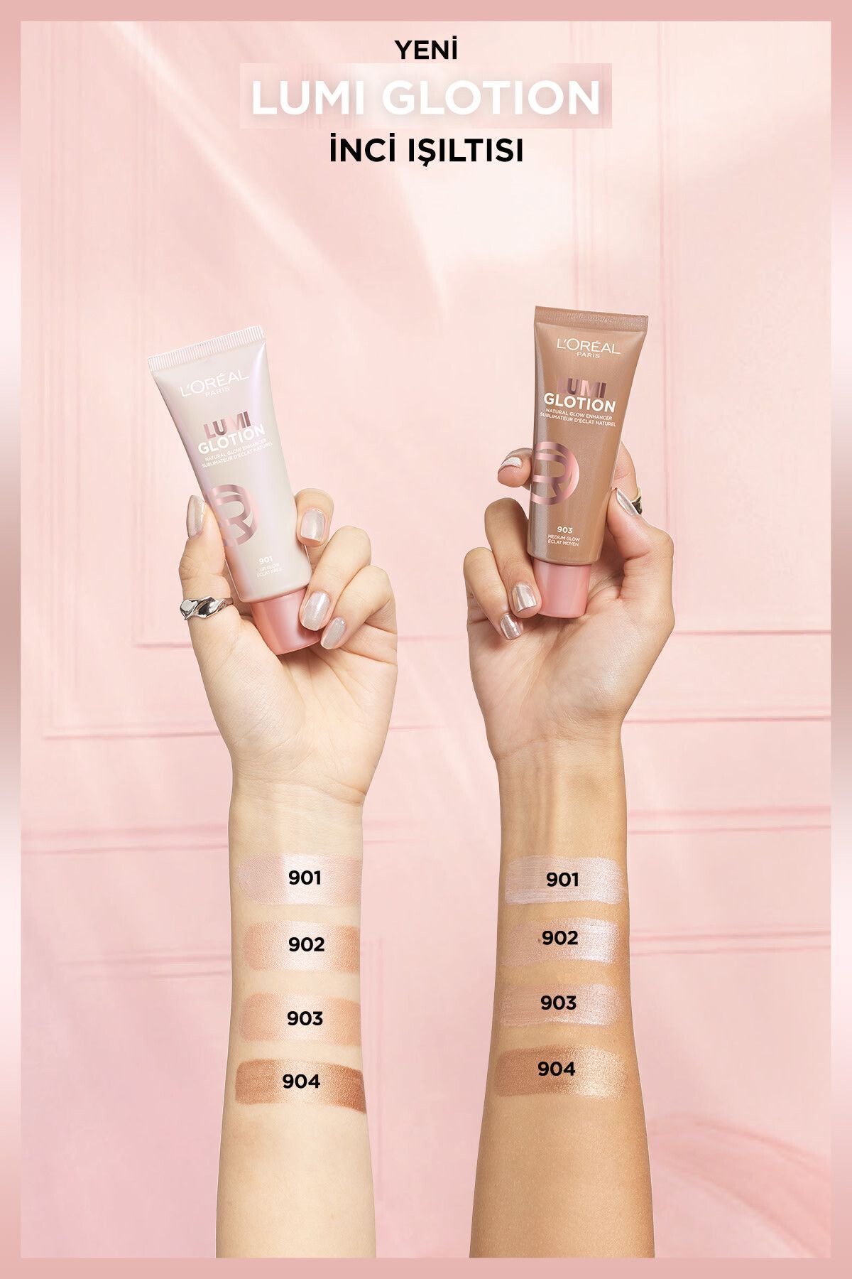 LOreal Paris Glotion All-In-One Doğal Işıltı 901 --