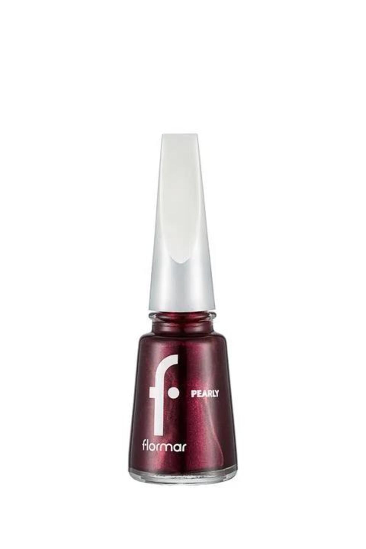 Flormar Oje Yeni Maxi Brush Pearly PL068 Velvet Bo-