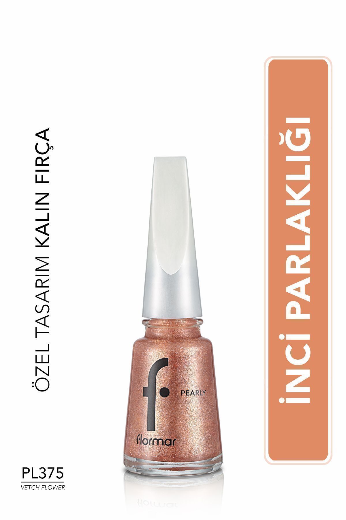 Flormar Sedefli Parlak Oje (KAHVE) - PL375-