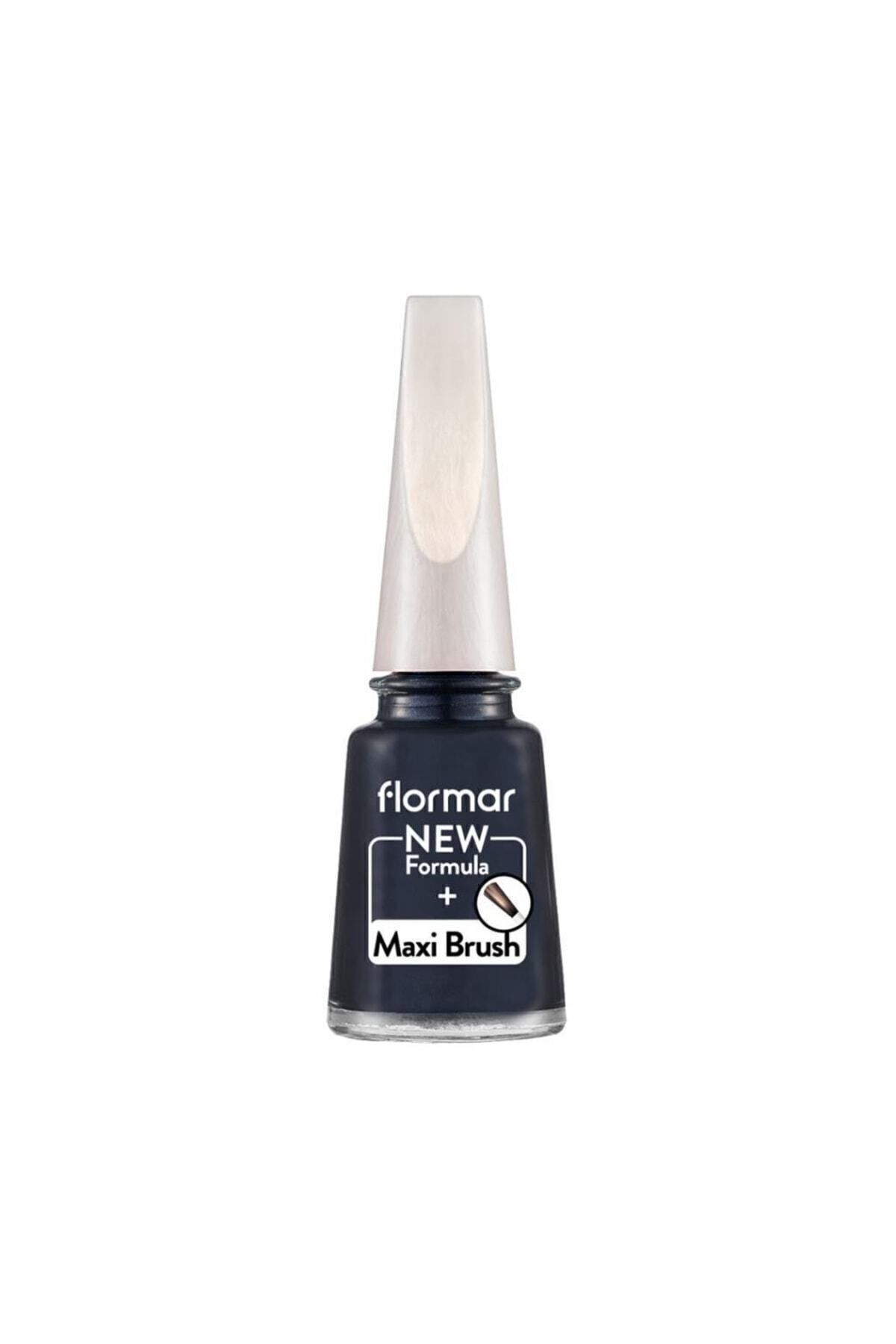 FLORMAR OJE YENİ MAXİ BRUSH PEARLY PL398 BLUE BLAC-