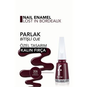 Flormar Nail Enamel Yüksek Pigmentli & Parlak Bitişli 306-