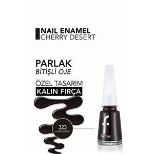 Flormar Nail Enamel Yüksek Pigmentli & Parlak Bitişli 323-