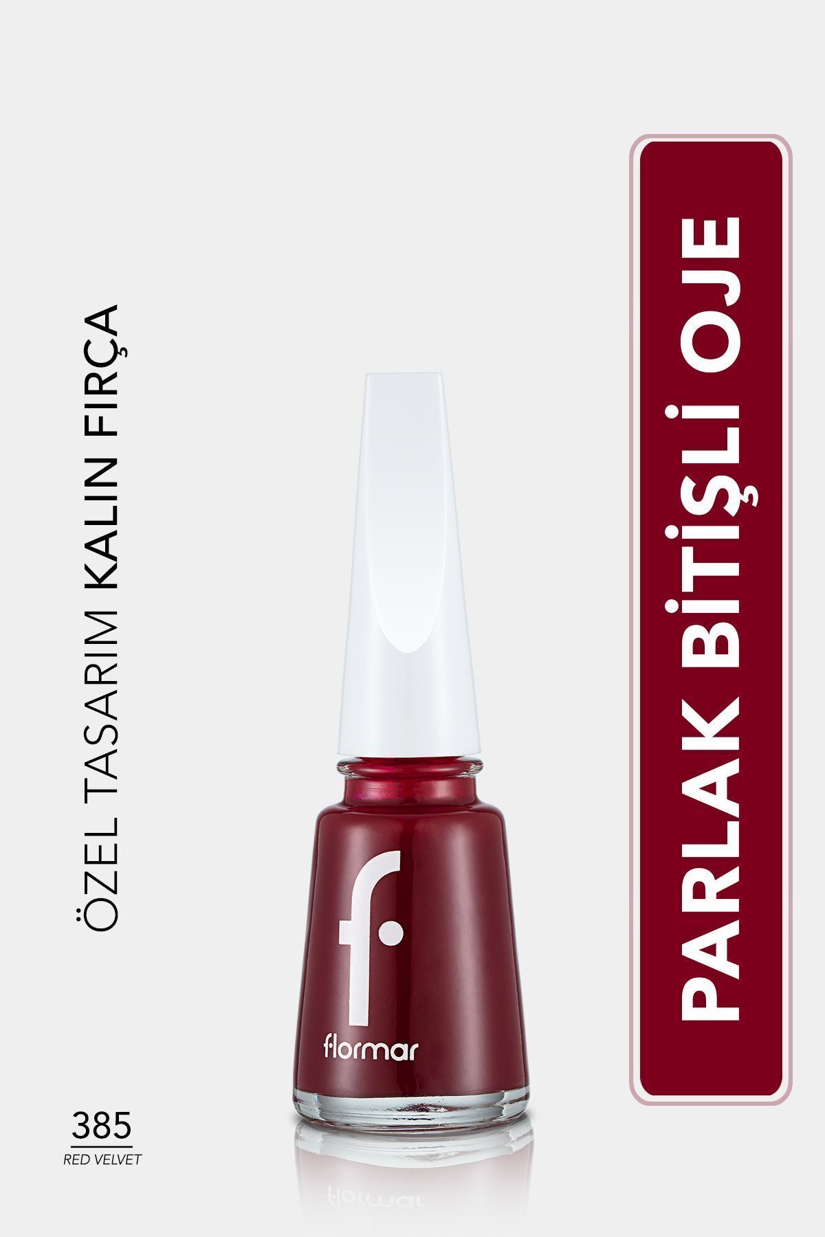 Flormar Sedefli Parlak Oje (MOR) - Nail Enamel - 385-