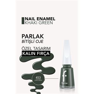 Flormar Sedefli Parlak Oje (Yeşil) - 453-