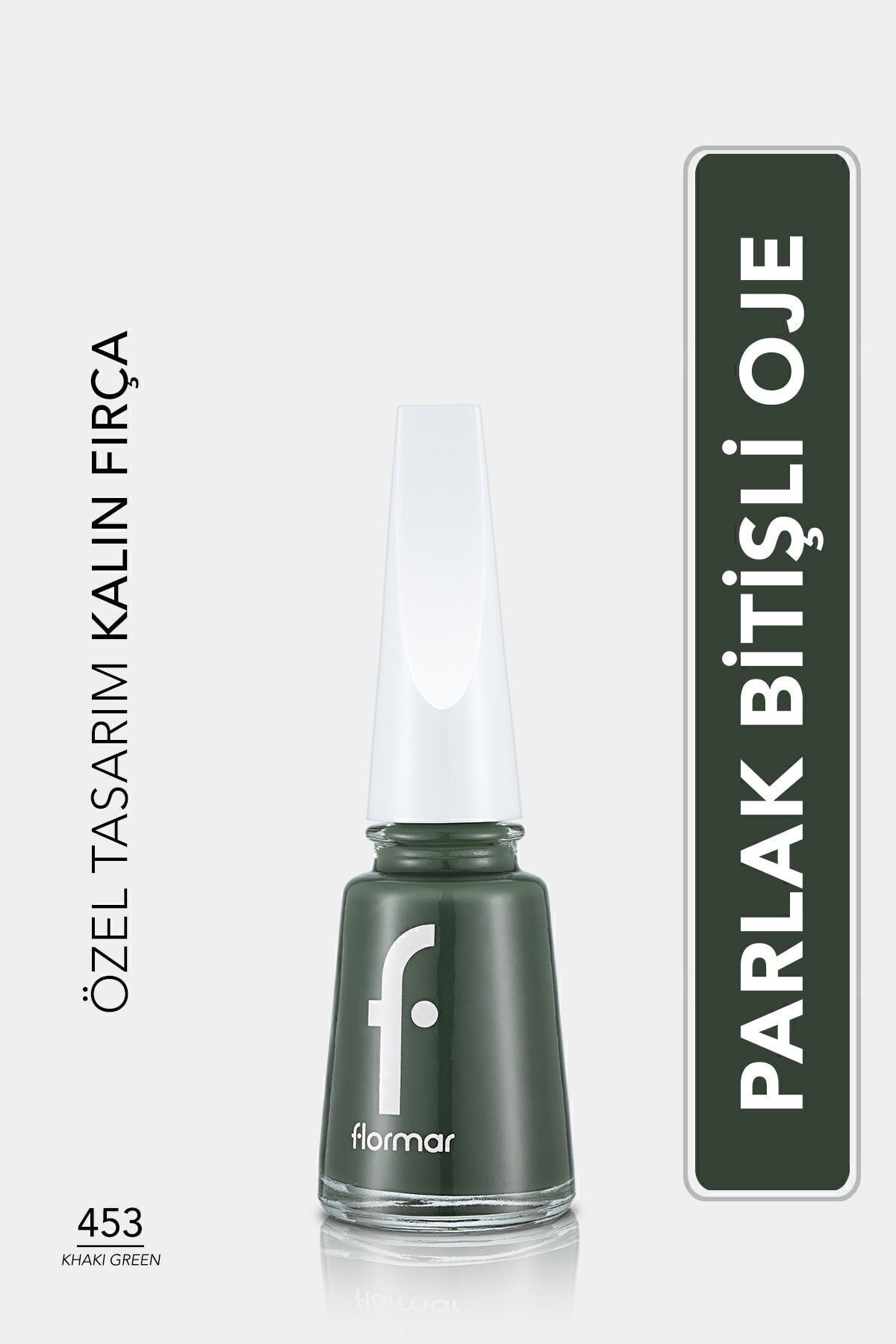 Flormar Sedefli Parlak Oje (Yeşil) - 453-