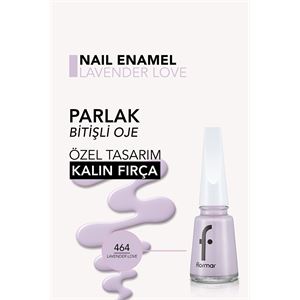 Flormar Sedefli Parlak Oje (Mavi) -464-