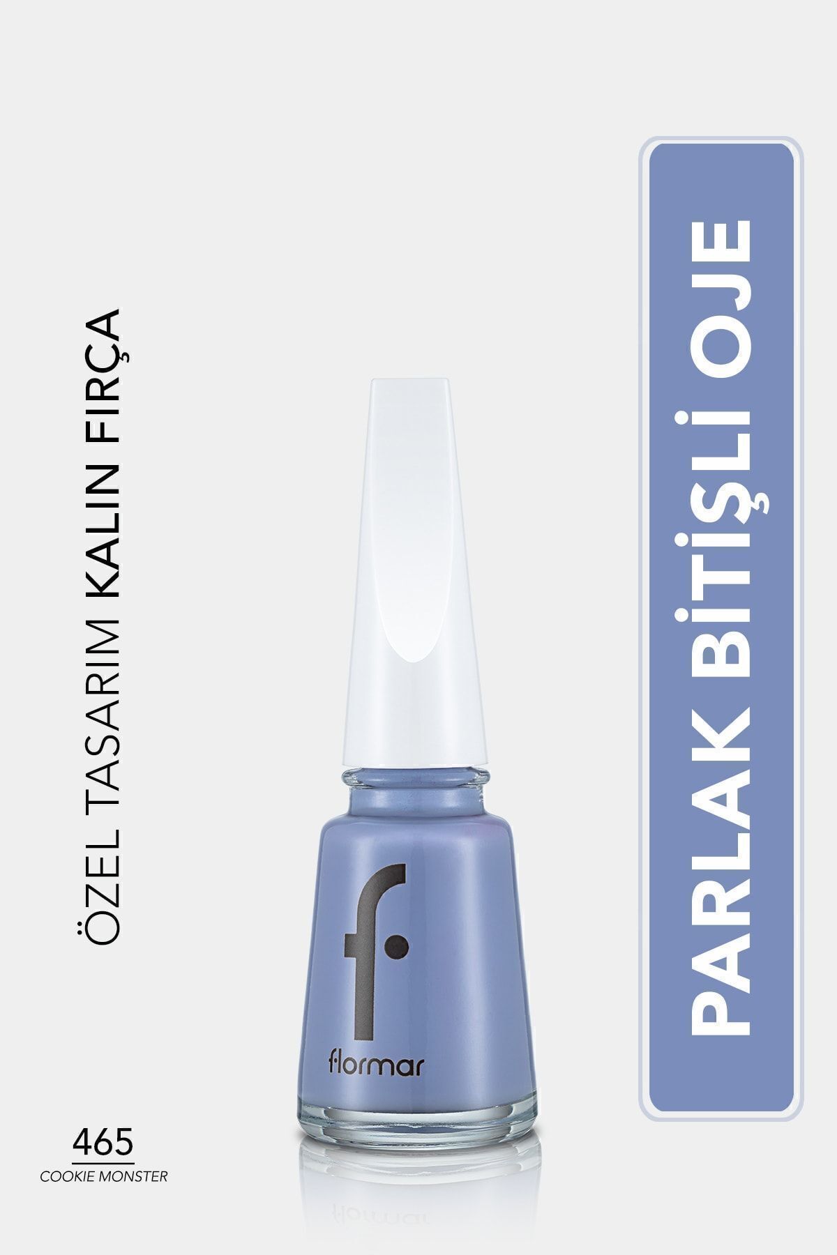 Flormar Sedefli Parlak Oje (MAVİ) -465-