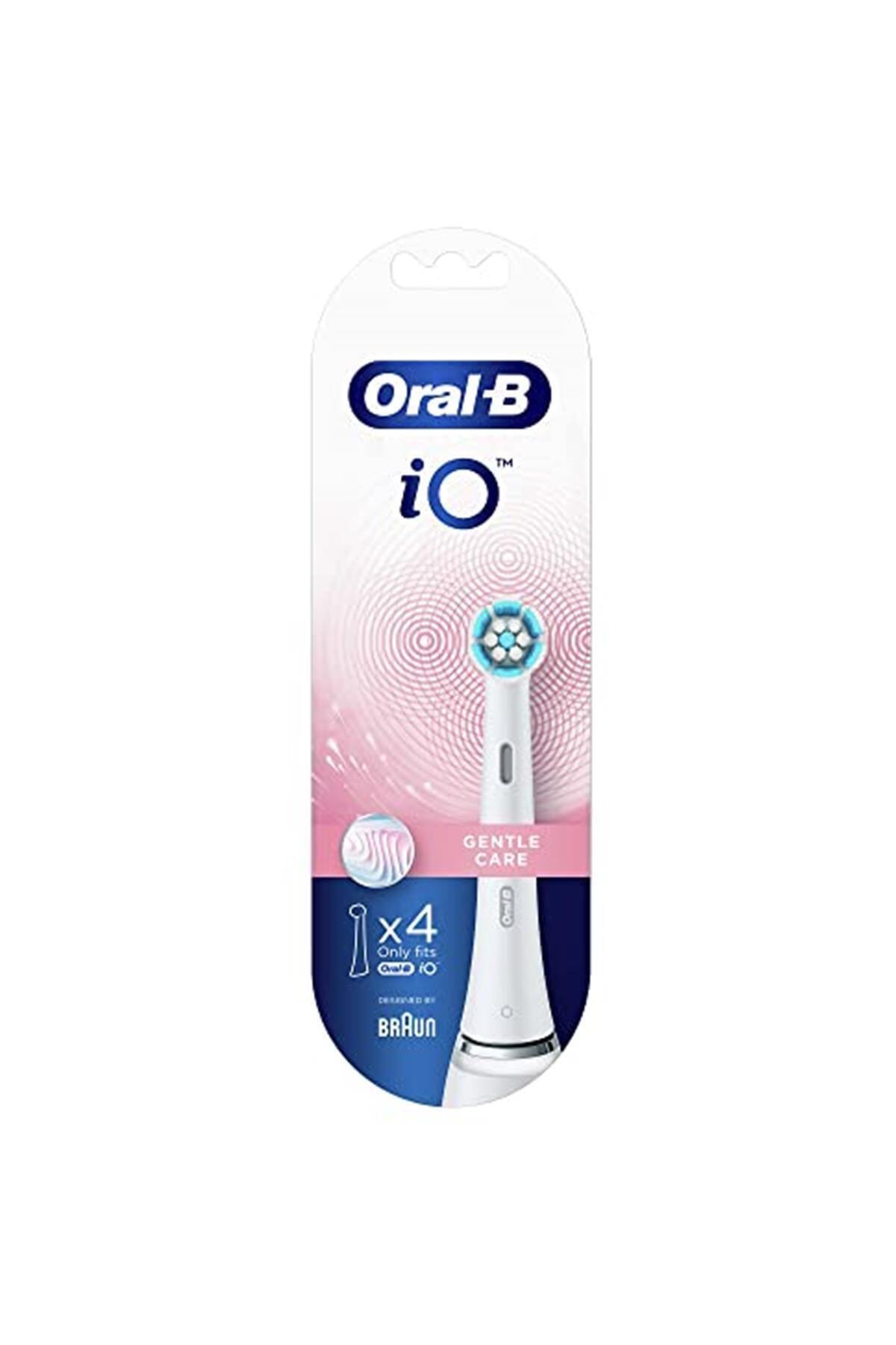Oral-B io Gentle care beyaz diş fırçası yedek başl-
