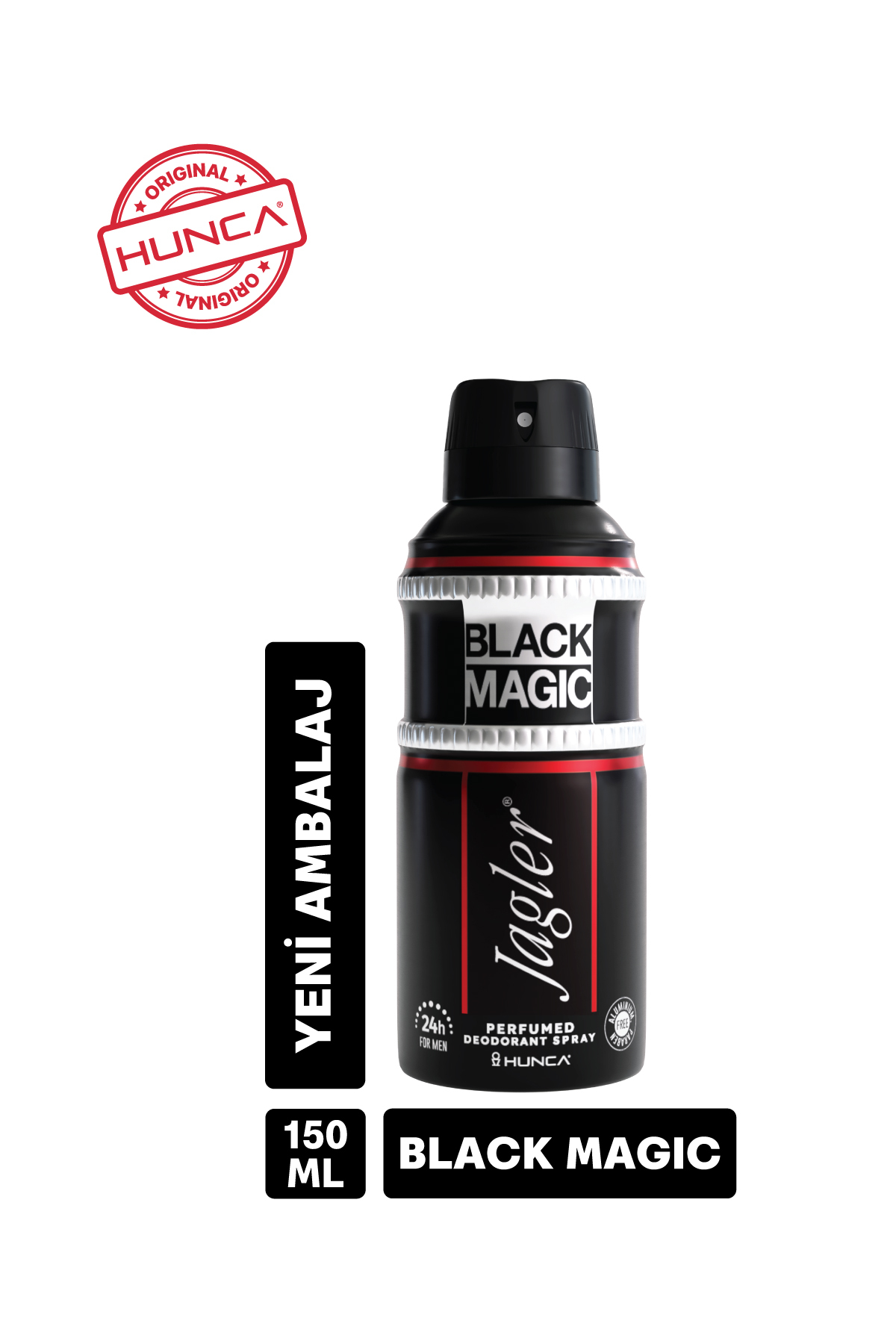 Jagler Men Deodorant Black 150ml Yeni-