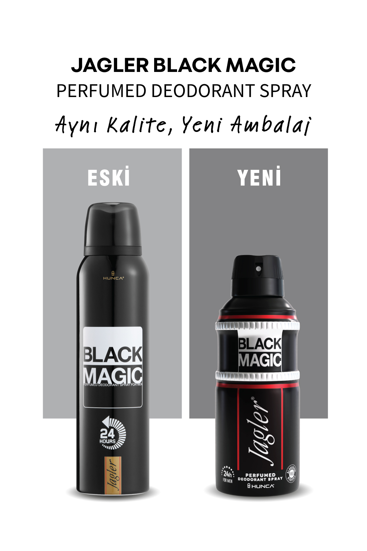Jagler Men Deodorant Black 150ml Yeni-